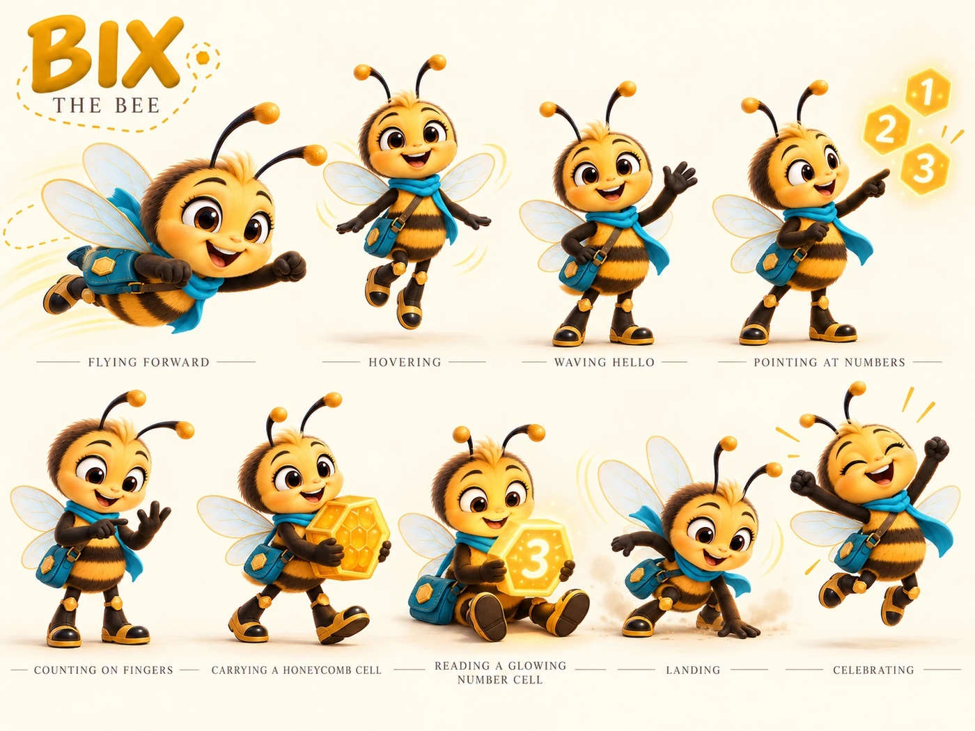 Bix the Bee character reference