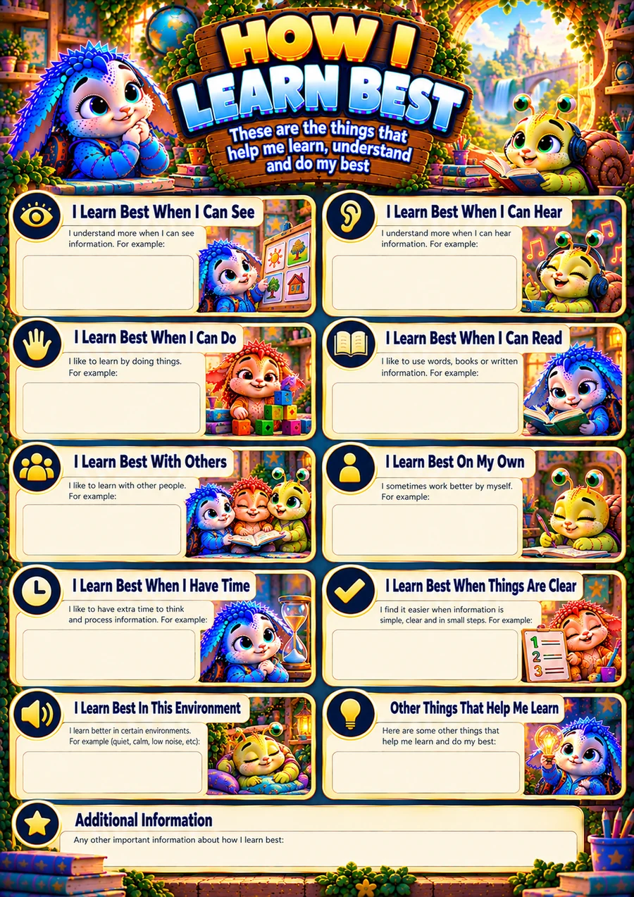 How I Learn Best
